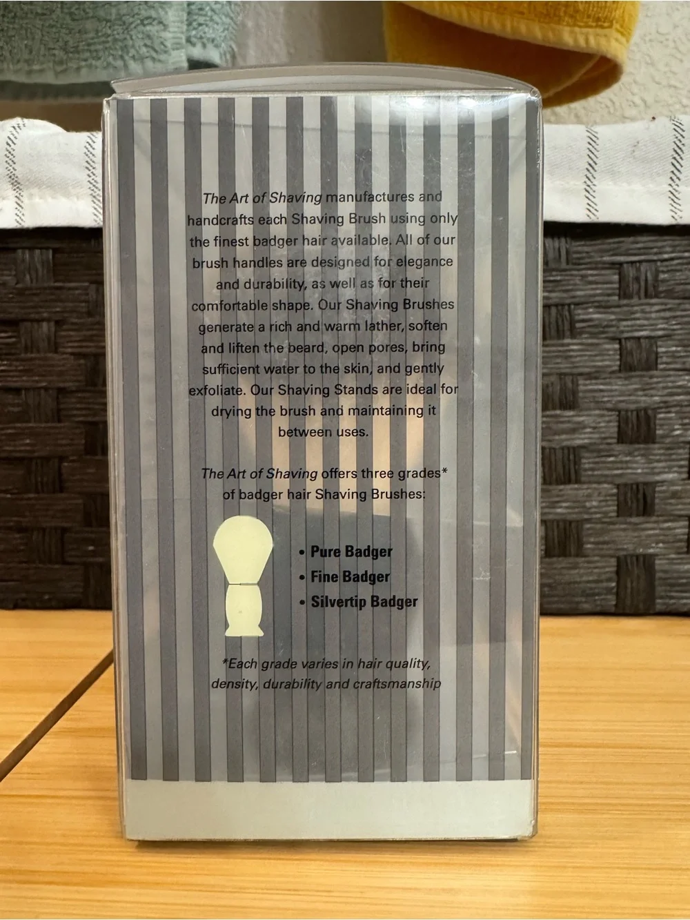 Art of shaving shaving brush